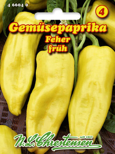 Hauptbild des Artikels "Paprika Feher (Portion)" aus der Kategorie "Paprika-Samen"