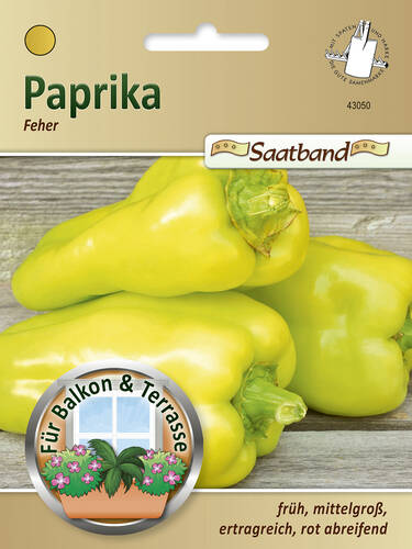 Hauptbild des Artikels "Paprika Feher" aus der Kategorie "Samen"
