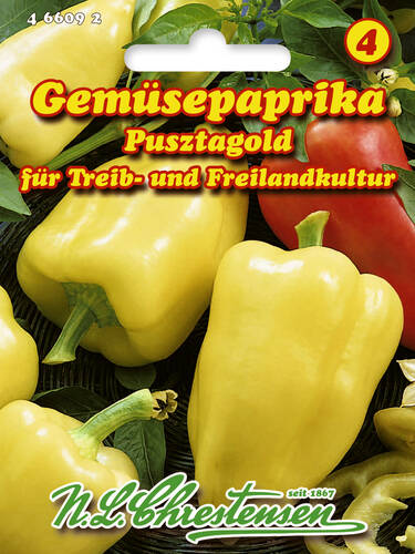 Hauptbild des Artikels "Paprika Pusztagold" aus der Kategorie "Samen"