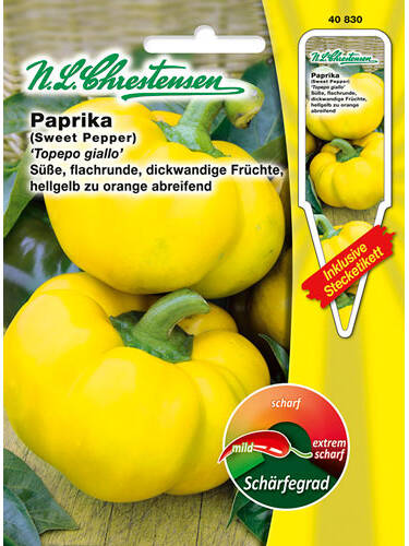 Samen - Paprika Topepo giallo