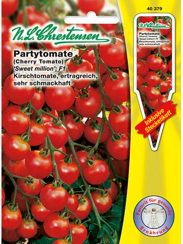 Hauptbild des Artikels "Partytomate Sweet million F1" aus der Kategorie "Tomatensamen"