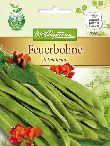 Hauptbild des Artikels "Prunkbohne Rotblhende" aus der Kategorie "Samen"