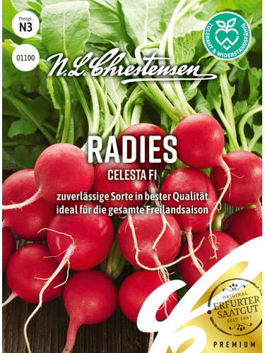 Hauptbild des Artikels "Radies Celesta, F1" aus der Kategorie "Samen"