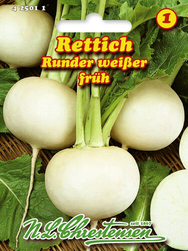 Hauptbild des Artikels "Rettich Runder Weier" aus der Kategorie "Samen"