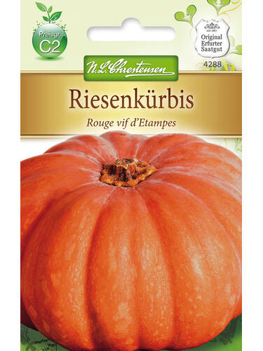 Hauptbild des Artikels "Riesenkrbis Rouge vif dEtampes" aus der Kategorie "Krbissamen"