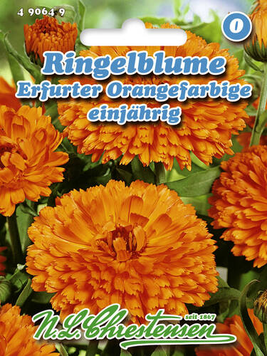 Hauptbild des Artikels "Ringelblume Erfurter Orangefarbige" aus der Kategorie "Samen"