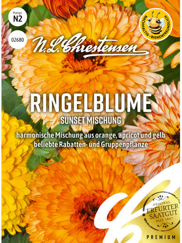 Hauptbild des Artikels "Ringelblume Sunset Mischung" aus der Kategorie "Samen"