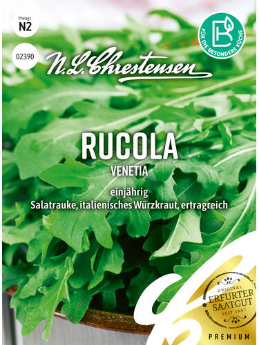 Hauptbild des Artikels "Rucola/Salatrauke Venetia" aus der Kategorie "Salatsamen"