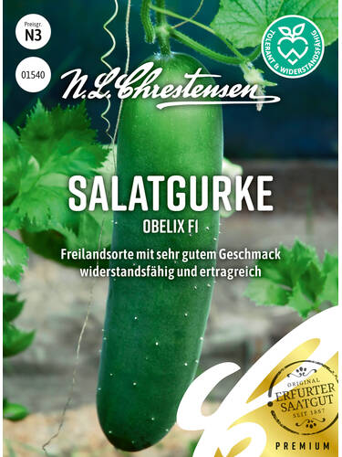 Gurkensamen - Salatgurke Obelix, F1