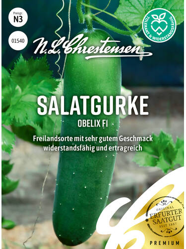 Hauptbild des Artikels "Salatgurke Obelix, F1" aus der Kategorie "Gurkensamen"