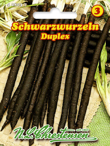 Hauptbild des Artikels "Schwarzwurzel Duplex (Portion)" aus der Kategorie "Schwarzwurzel-Samen"