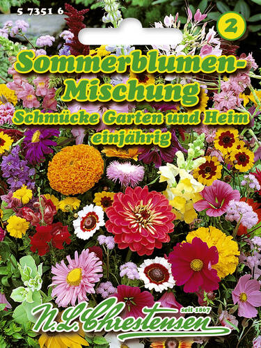 Sommerblumen-Mischung, Schmcke Garten und Heim 