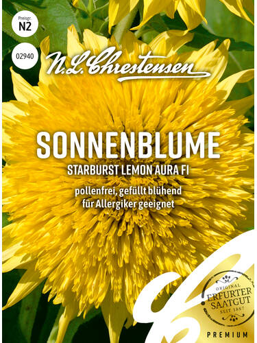 Sonnenblume Starbust Lemon Aura F1