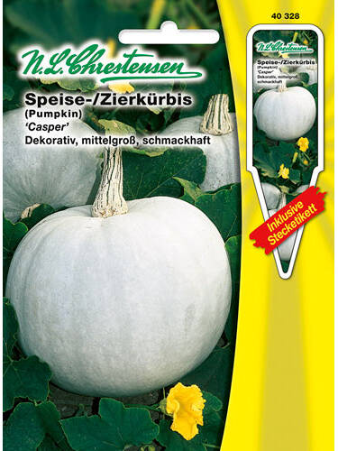 Hauptbild des Artikels "Speise-/Zierkrbis Casper" aus der Kategorie "Krbissamen"