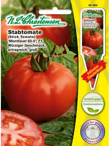Hauptbild des Artikels "Stabtomate Montfavet 63-5 F1" aus der Kategorie "Tomatensamen"