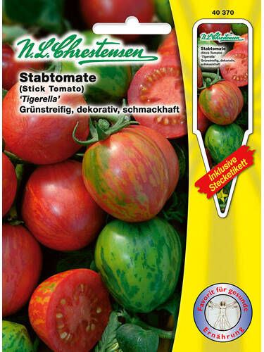 Tomatensamen - Stabtomate Tigerella