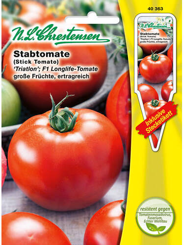 Tomatensamen - Stabtomate Triatlon, F1