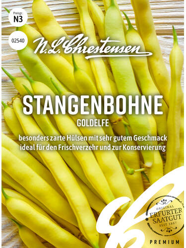 Stangenbohne Goldelfe