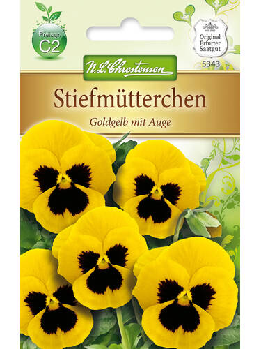 Hauptbild des Artikels "Stiefmtterchen Goldgelb mit Auge" aus der Kategorie "Samen"