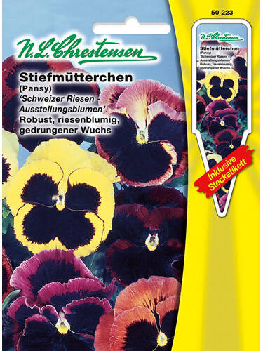 Hauptbild des Artikels "Stiefmtterchen Schweizer Riesen-Ausstellungsblumen" aus der Kategorie "Samen"