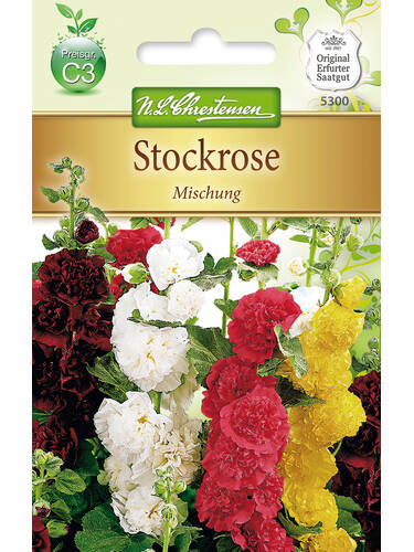 Hauptbild des Artikels "Stockrose Mischung" aus der Kategorie "Samen"