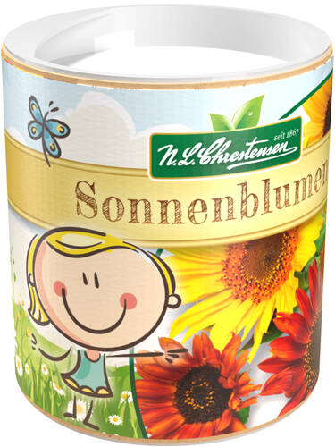 Hauptbild des Artikels "Streudose Gartenkinder Sonnenblumen Farbfascination" aus der Kategorie "Samen"
