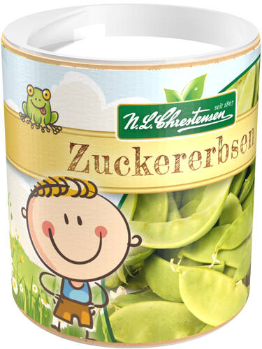 Hauptbild des Artikels "Streudose Gartenkinder Zuckererbse Ambrosia"