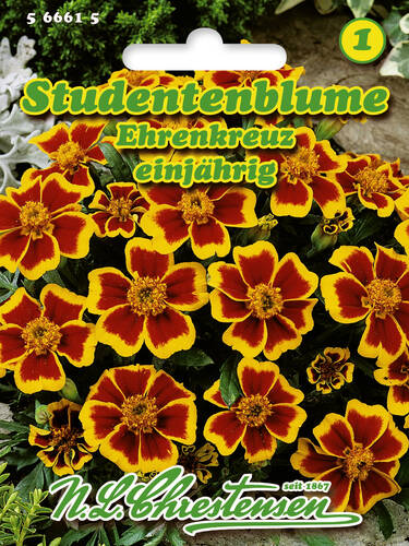 Hauptbild des Artikels "Studentenblume Ehrenkreuz (Portion)" aus der Kategorie "Samen"