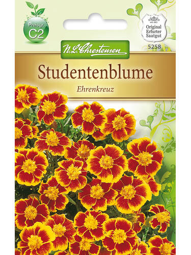 bienenfreundliche - Studentenblume Ehrenkreuz