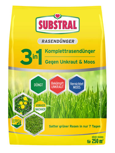 Hauptbild des Artikels "Substral 3in1 Komplettrasendnger"
