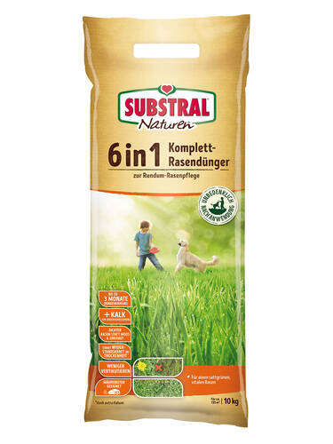 Hauptbild des Artikels "Substral Naturen 6 in 1 Komplett-Rasendnger"