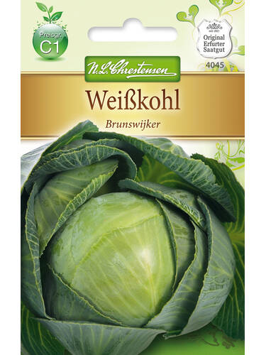 Hauptbild des Artikels "Weikohl Brunswijker" aus der Kategorie "Kohlsamen"