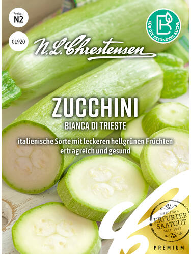Hauptbild des Artikels "Zucchini Bianca di Trieste" aus der Kategorie "Samen"