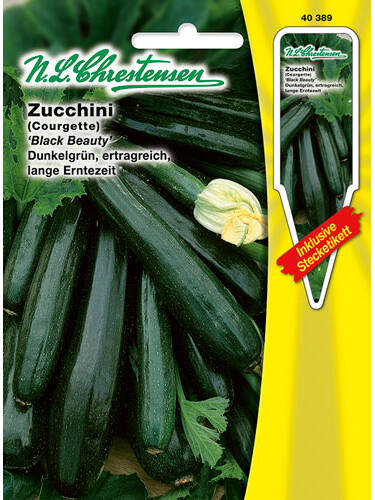 Hauptbild des Artikels "Zucchini Black Beauty" aus der Kategorie "Samen"