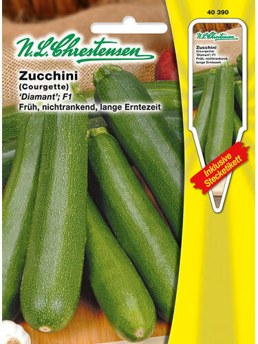Hauptbild des Artikels "Zucchini Diamant F1" aus der Kategorie "Samen"