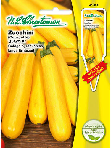 Hauptbild des Artikels "Zucchini Soleil F1" aus der Kategorie "Samen"