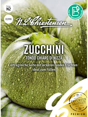Samen - Zucchini Tondo chiaro di Nizza