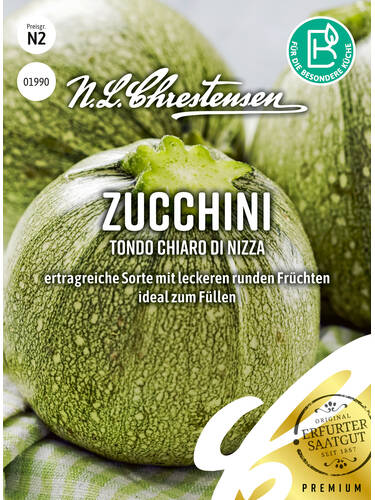 Hauptbild des Artikels "Zucchini Tondo chiaro di Nizza" aus der Kategorie "Samen"
