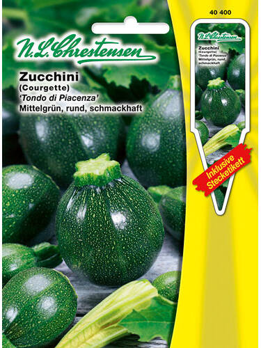 Hauptbild des Artikels "Zucchini Tondo di Piacenza" aus der Kategorie "Samen"