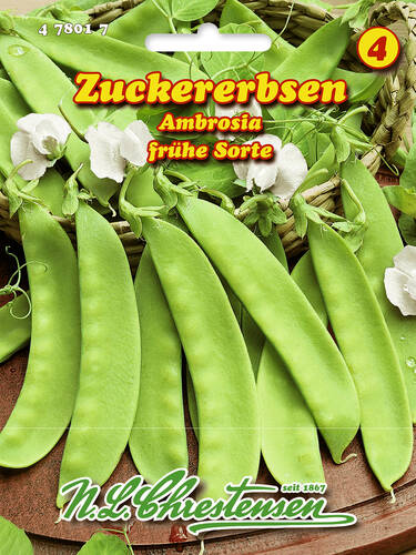 Hauptbild des Artikels "Zuckererbse Ambrosia" aus der Kategorie "Erbsensamen"