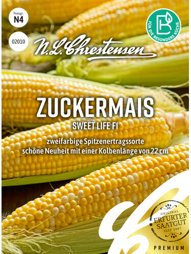 Hauptbild des Artikels "Zuckermais Sweet Life F1" aus der Kategorie "Samen"