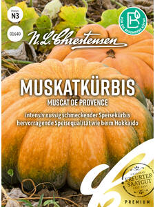 Krbissamen -  Muskatkrbis Muscat de Provence: (Bildbeschreibung ist in Arbeit)