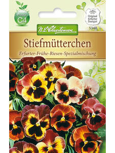 Samen -  Stiefmtterchen Erfurter-Frhe-Riesen-Spezialmischung: (Bildbeschreibung ist in Arbeit)