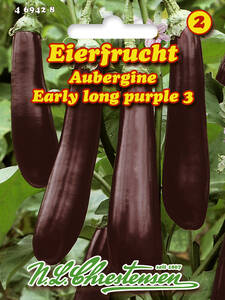 Aubergine Early Long Purple 3