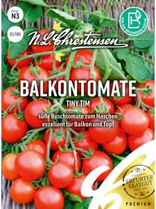 Tomatensamen - Balkontomate Tiny Tim: (Bildbeschreibung ist in Arbeit)