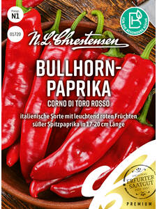 Samen - Bullhorn-Paprika Corno di toro rosso