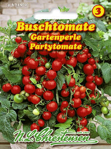 Tomatensamen - Buschtomate Gartenperle
