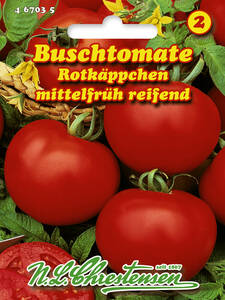 Tomatensamen - Buschtomate Rotkppchen