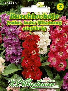 Samen - Frhe hohe Buschlevkojen Mischung: (Bildbeschreibung ist in Arbeit)