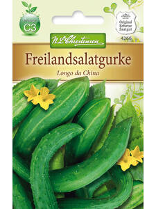 Samen - Freilandsalatgurke Longo da China: (Bildbeschreibung ist in Arbeit)